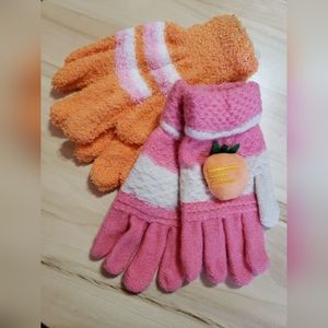 Girls Winter Fashion Gloves Bundle